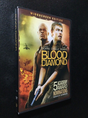 Blood Diamond DVD 2007 (Leonardo DiCaprio, Jennifer Connelly) New