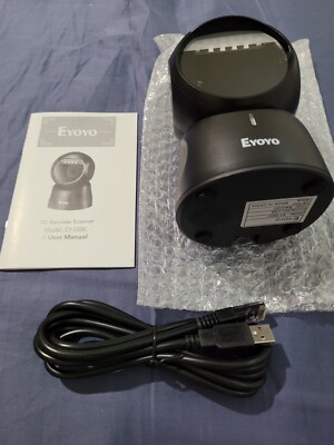 Eyoyo 2D Barcode Scanner EY-5500, USB, Wired Barcode Reader, Point of Sale POS