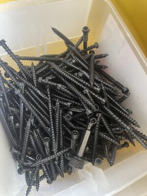 50x Screws and setting Bit for Trex Cortex  (no Plugs included).  only screws