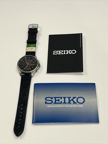 チーノ Seiko Chronograph 7T92-0DW0 Date Stainless Steel 10 Bar