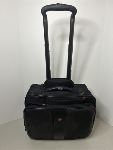 Wenger Swiss Gear Patriot Rolling Carry-On Briefcase Bag Can