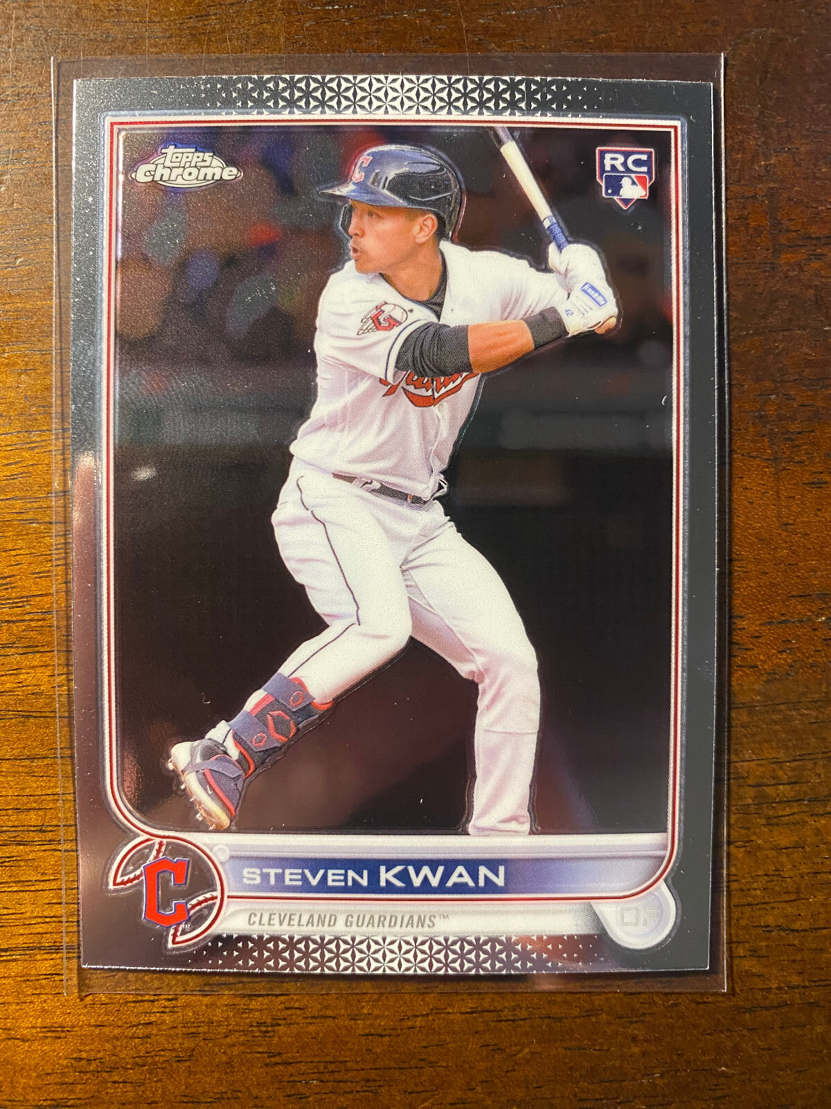 2022 Topps Chrome Update Steven Kwan RC Rookie #USC85