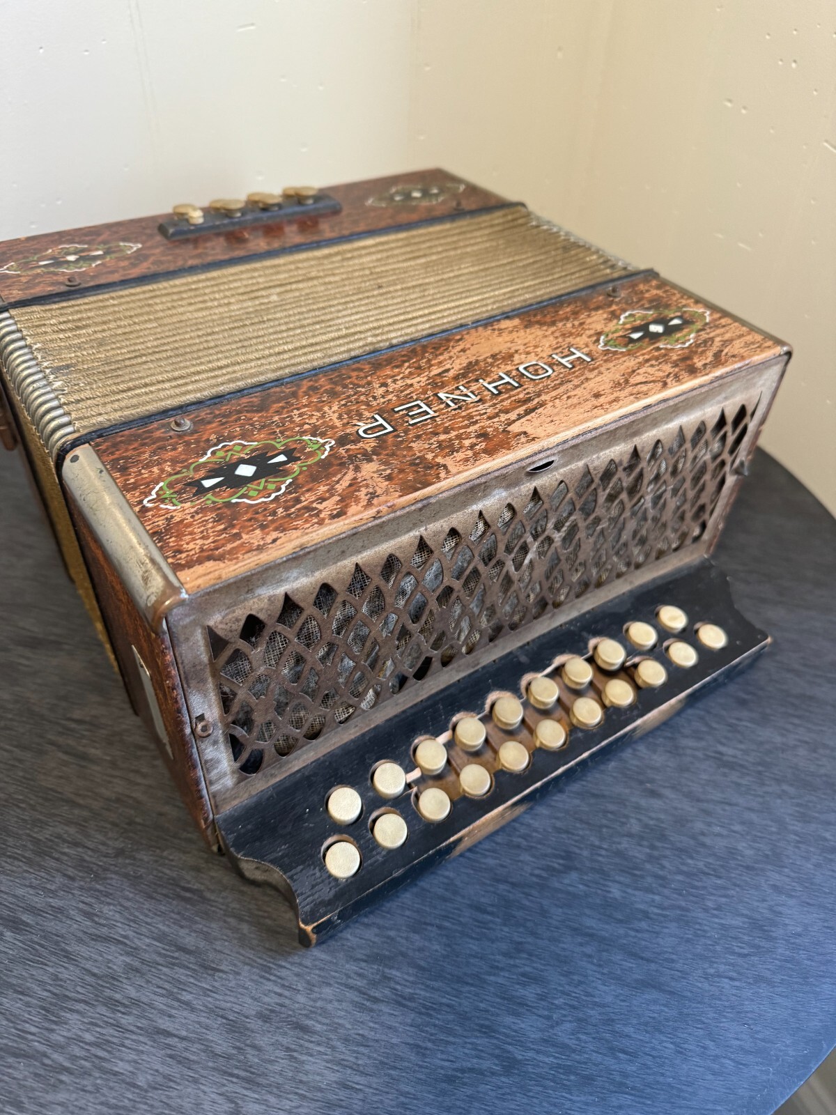 HOHNER アコーディオン ヴィンテージ　ケース付 HOHNER アコーディオン ヴィンテージ ケース付