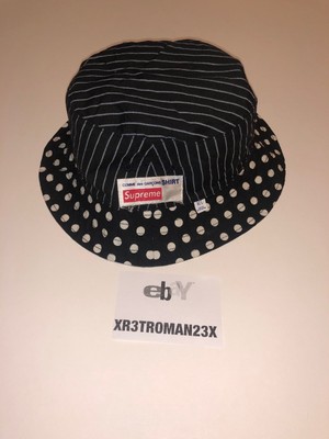 supreme comme des garcons bucket hat