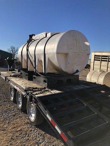 Mud Mixing Water Trailer Directional Drill Ditch Witch Vermeer