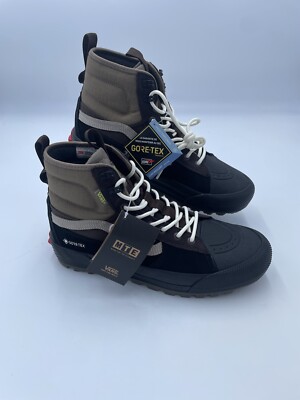 New Vans Sk8-Hi Gore-Tex MTE-3 Waterproof Boots 3M Brown Black 507698 Men's