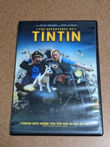 The Adventures of Tintin - DVD- Spielberg Peter Jackson Daniel Craig Jamie Bell | eBay The Adventures of Tintin - DVD- Spielberg Peter Jackson Daniel Craig Jamie Bell | eBay