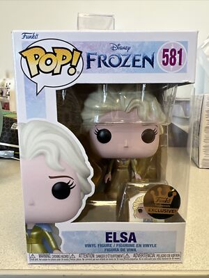 Funko Pop! #581 ''ELSA'' with Pin 2022 Funko Exclusive Disney Frozen