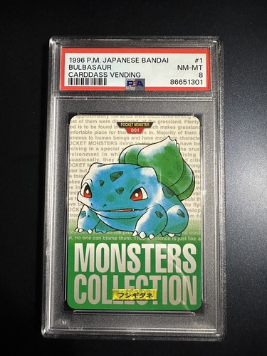 Bulbasaur PSA 8