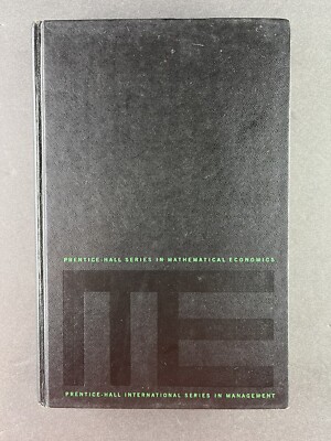 Mathematical Optimization and Economic Theory, by Intriligator, Michael HC