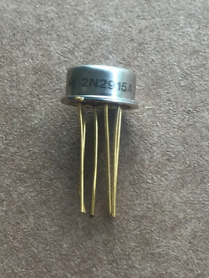 NSC 2N2915A Dual Silicon Transistor NPN 30MA 45V TO78-6 NSN 5961-00-791-1323 