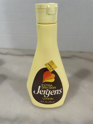 Vintage Jergens 80's Extra Dry Skin Lotion 10 FL OZ