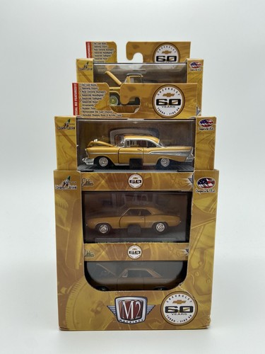 M2 Machines Chevrolet 60 Years Full Set With Apache CHASE 1