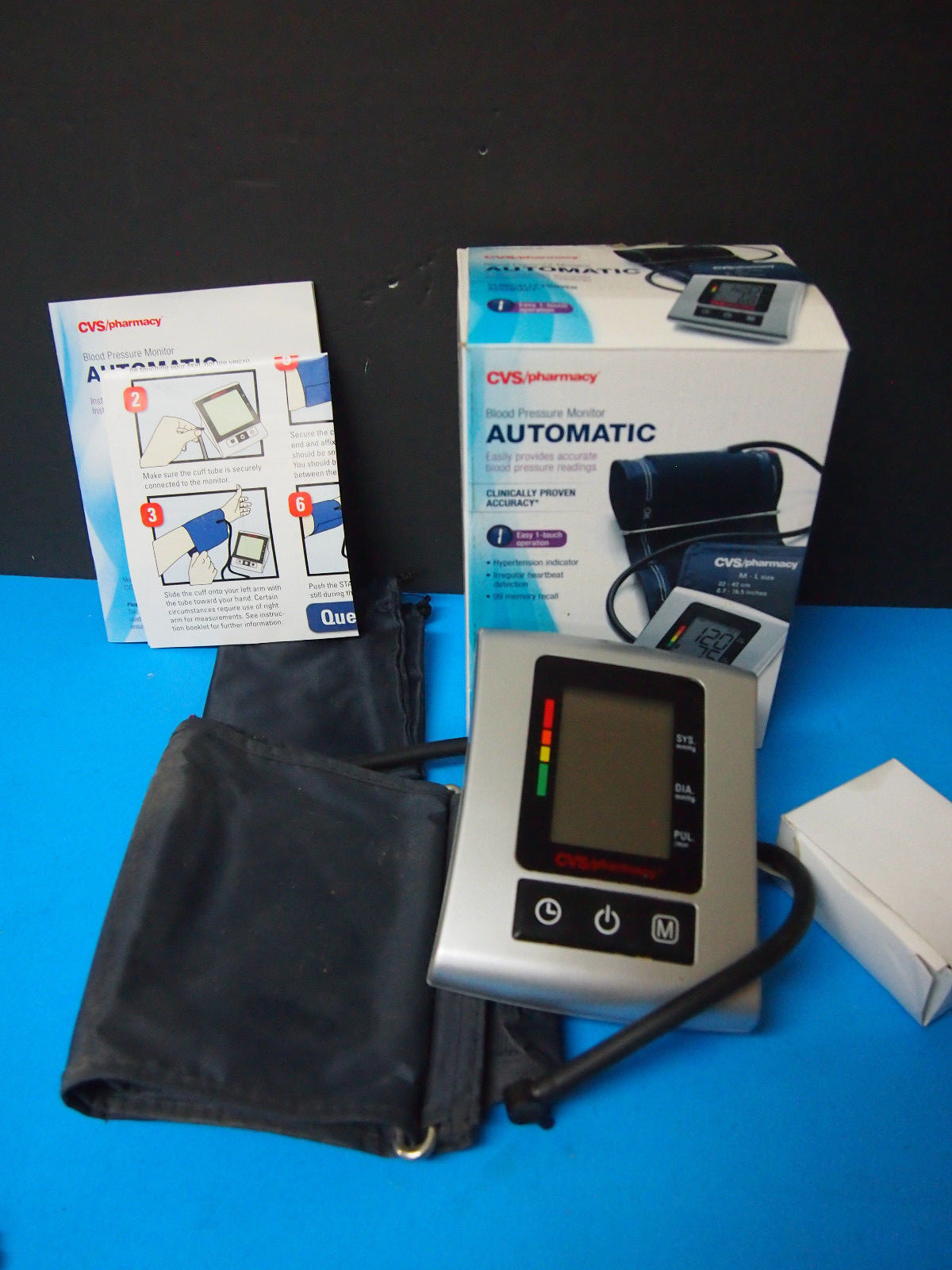 UPC 050428703106 Cvs Blood Pressure Monitor Automatic Bp3mu11ecvs