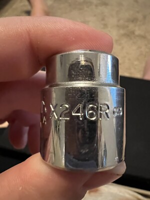 Mac Tools USA 3/4'' Shallow Chrome Socket, 3/8'' Drive- X246R