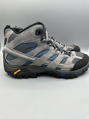 Merrell Moab 2 Vent Mid Hiking Boot Shoe Castle/Wing Men s Size 10 J42485 New