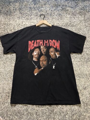 Death Row 2 Pac Dr. Dre Snoop Dogg Suge Knight T-Shirt Men's Death Row 2 Pac Dr. Dre Snoop Dogg Suge Knight T-Shirt Men's
