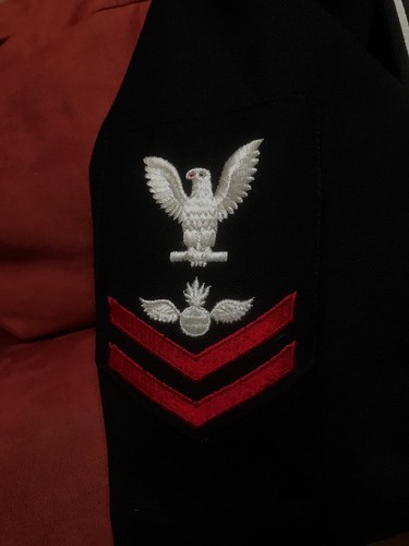 Vintage US NAVY Dress Uniform Cracker Jack Donald Duck Wool Man’s Jumper 42R