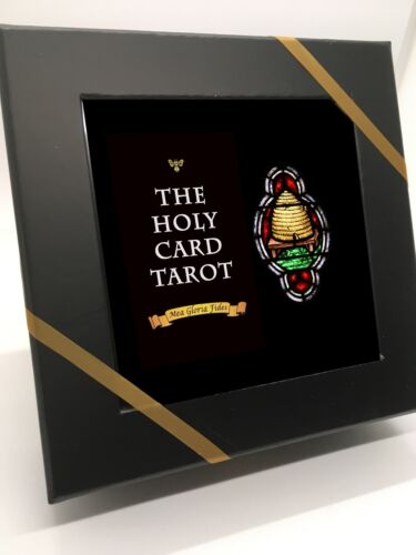 Holy Card Tarot, tarot deck by artist Patty Gallagher, with NEW PRINT BOOK!! 
