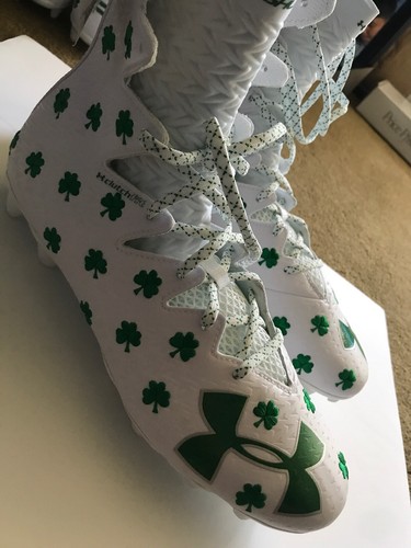 Under Armour Highlight MC LE Clover Football/Lacrosse Cleats Sz12 1297354-131