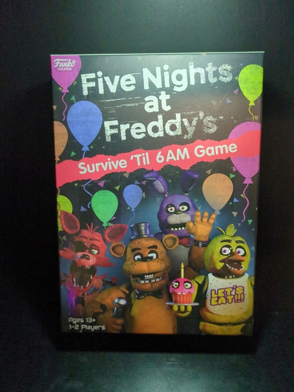 FNAF Survive 'Til 6AM (Security Breach Edition) – Gioco Da Tavolo Per 1-2 Giocatori, 20 Minuti