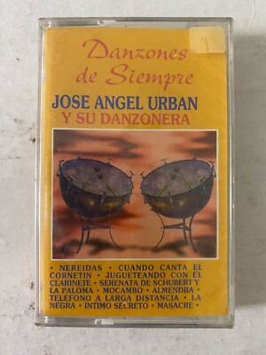 JOSE ANGEL URBAN - DANZONES DE SIEMPRE - MEXICAN, TAPE ALBUM, STILL SEALED