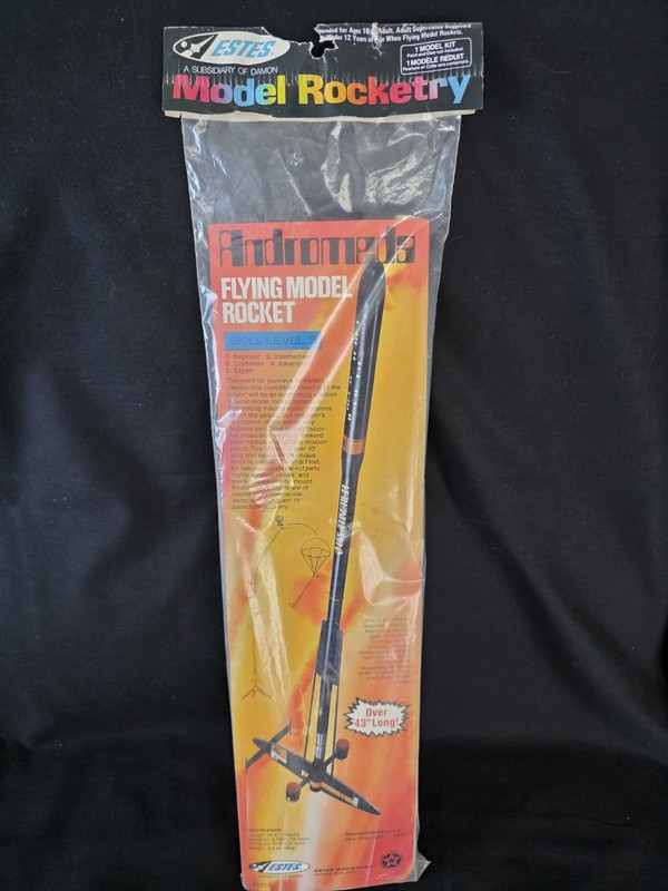 Estes Vintage Model Rocket Andromeda #1273