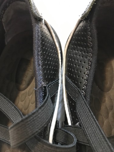 Clarks Privo Black Mary Jane Leather Flats Woman's SHOES 8.5M Sporty LOOK