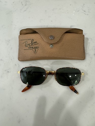 ◯希少 RayBan サングラス W2459 YRAS B&L U.S.A Ray-Ban W2459 Classic Collection G-31 Silver Mirror Sunglasses