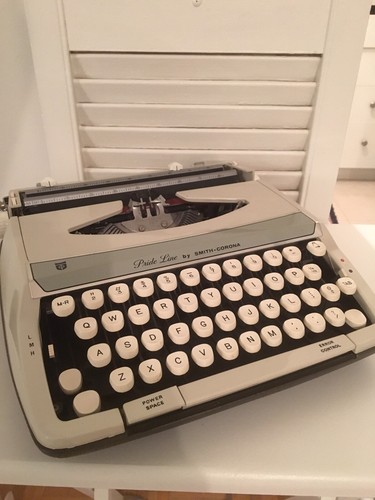 Vintage Pride Line By Smith Corona Typewriter Manual