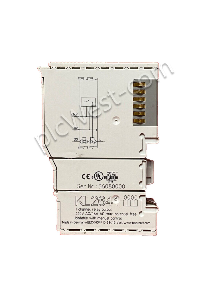Beckhoff KL2641 1 Channel Relay Output — 2