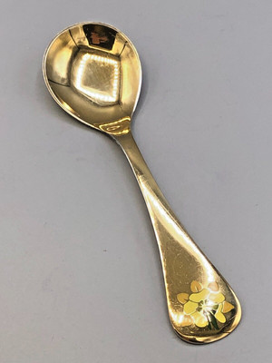 Georg Jensen (Denmark) Annual Floral Series Spoon, Sterling Silver, 1991