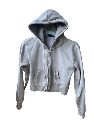 Cropped crystal hoodie new arrivals