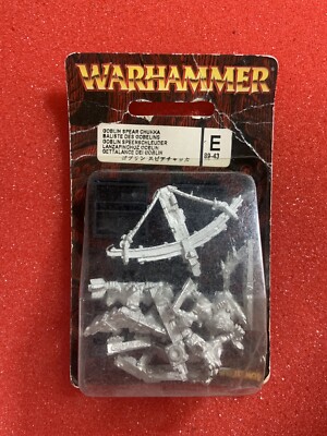 Orcs & Goblins Spear Chukka Blister Pack, Warhammer Fantasy Old World