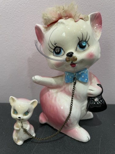 立体・オブジェ Winter journey - vintage cats ver.2 Vintage Pair of 2 Wooden Decorative Cats | eBay