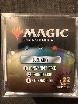 *NEW* Magic the Gathering{MTG}Mystery Cube 1-Commander Deck&2-Promo Cards 2022