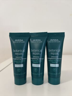 (3 PACK) Aveda Botanical Repair LIGHT Intensive Strengthening Masque 0.85 Oz