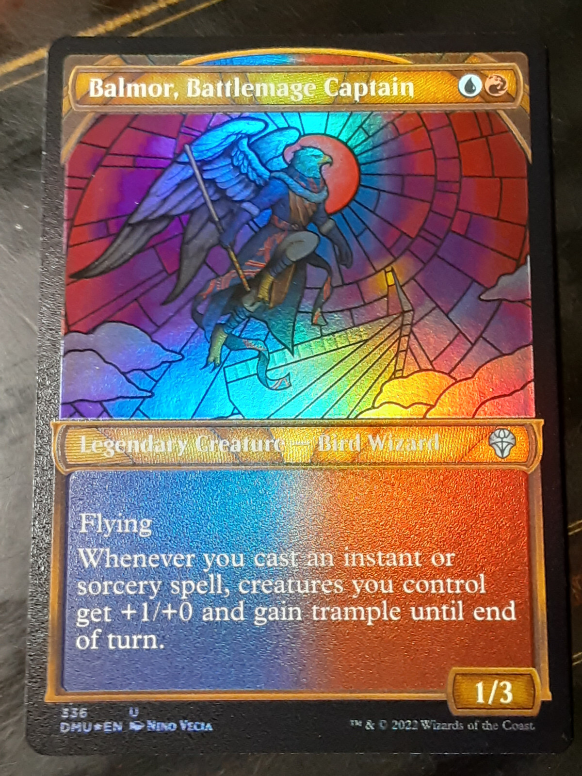 Balmor Battlemage Captain TEXTURED FOIL ,Dominaria United