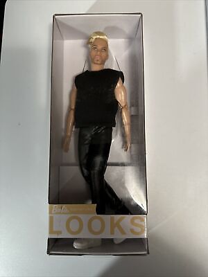 Barbie Signature Looks Model #5 - KEN - BLONDE W/FACIAL HAIR- GTD90 -Mattel NEW