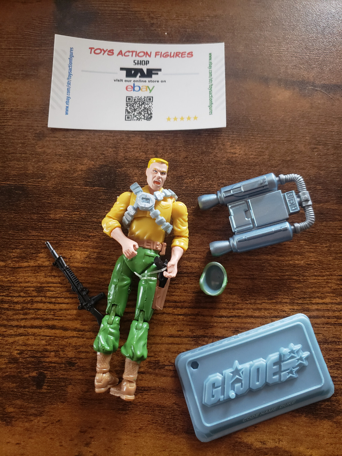 ハズブロ社　GI JOE DUKE 未開封 ハズブロ G.I.ジョー デューク アクションフィギュア 未開封