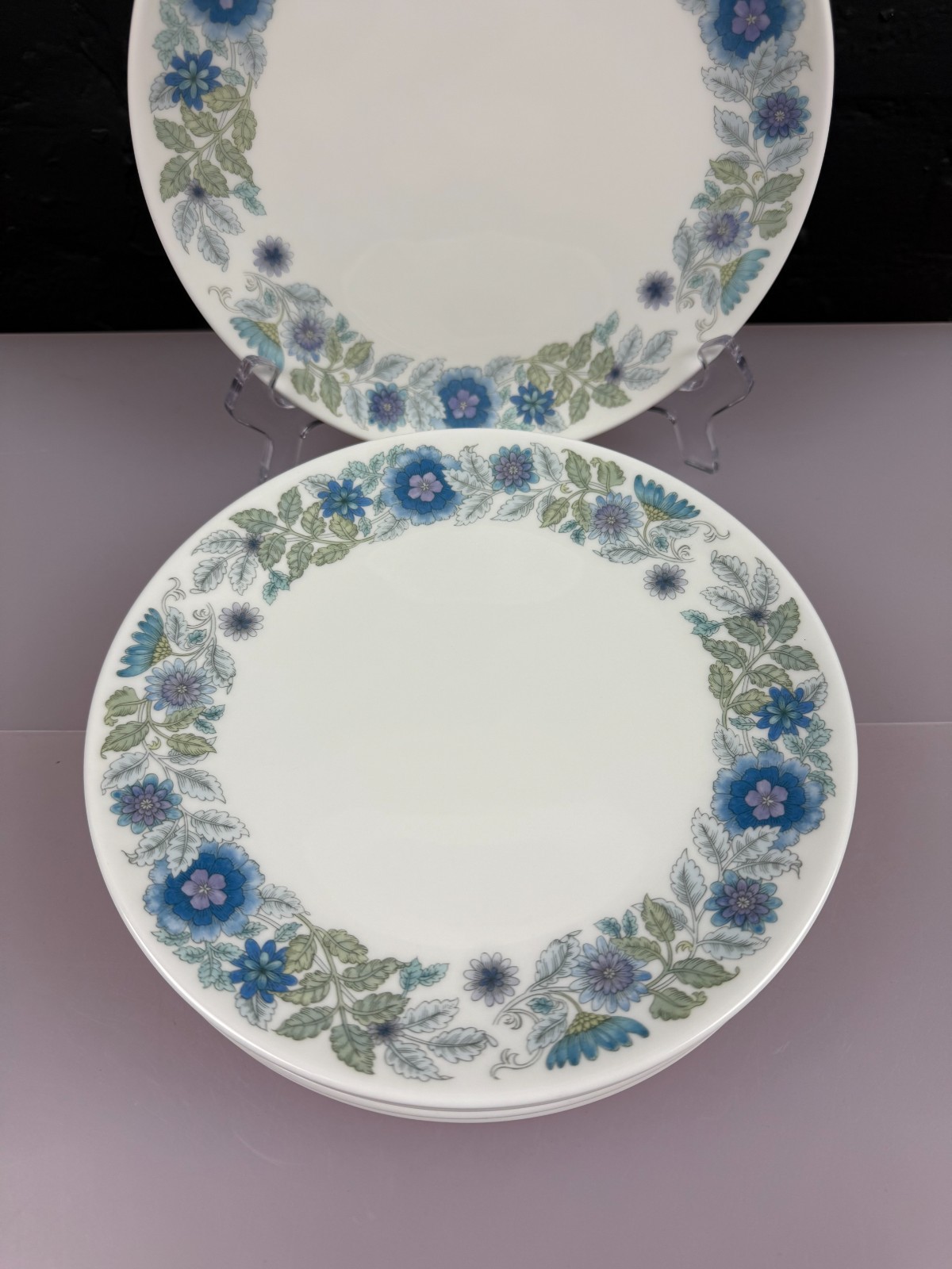 Wedgwood Clementine Salad Plates 20.5 cm Wide Last Set of 6 Available