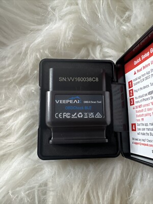 Veepeak OBDCheck BLE OBD2 Bluetooth Scanner Auto OBD II Diagnostic Scan Tool