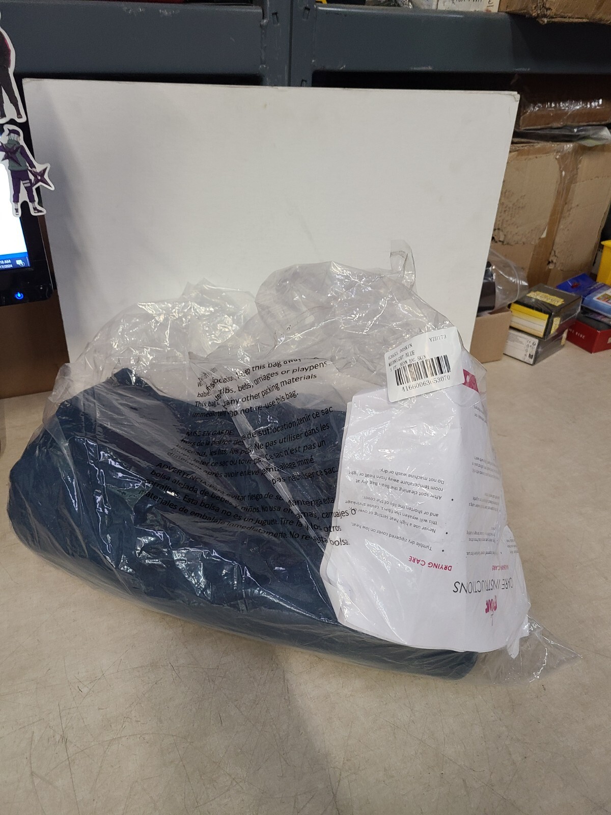 YZH173 Midnight Blue 5ft Bean Bag Skin 41660063653070 | eBay