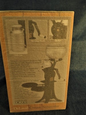 DeLAVAL MODEL CREAM SEPARATOR - ERTL - 1/7TH SCALE - NEW IN BOX - ORIG TISSUE