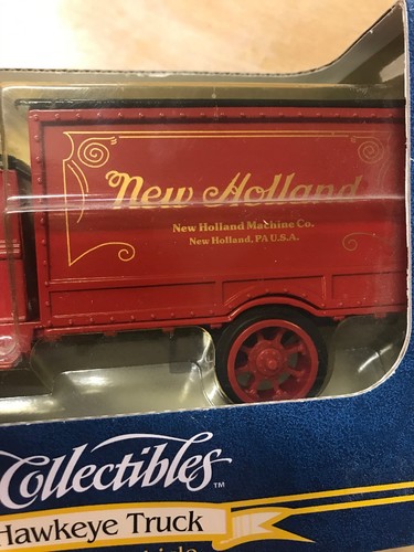 NEW IN BOX Ertl MADE USA 1931 New Holland Hawkeye Truck Bank 1/34