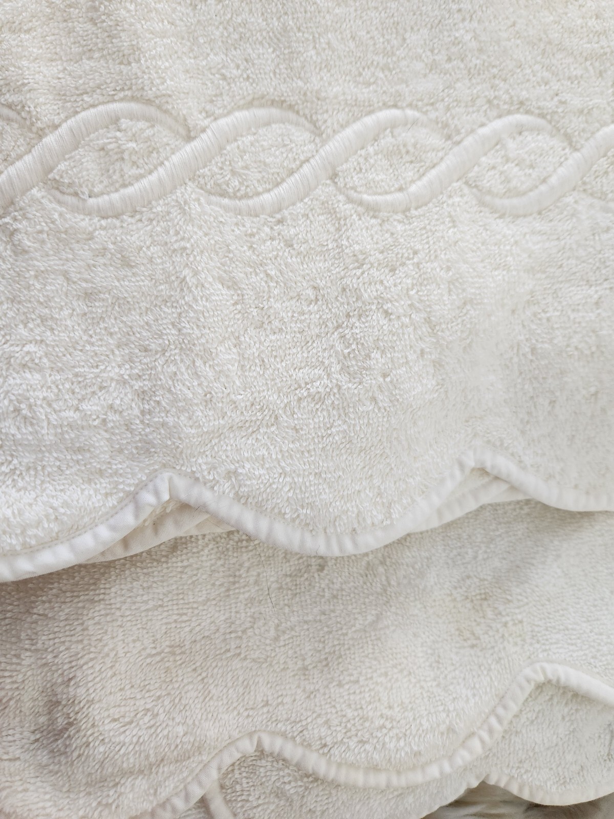 -  White On White Signature Braid Embroidery-