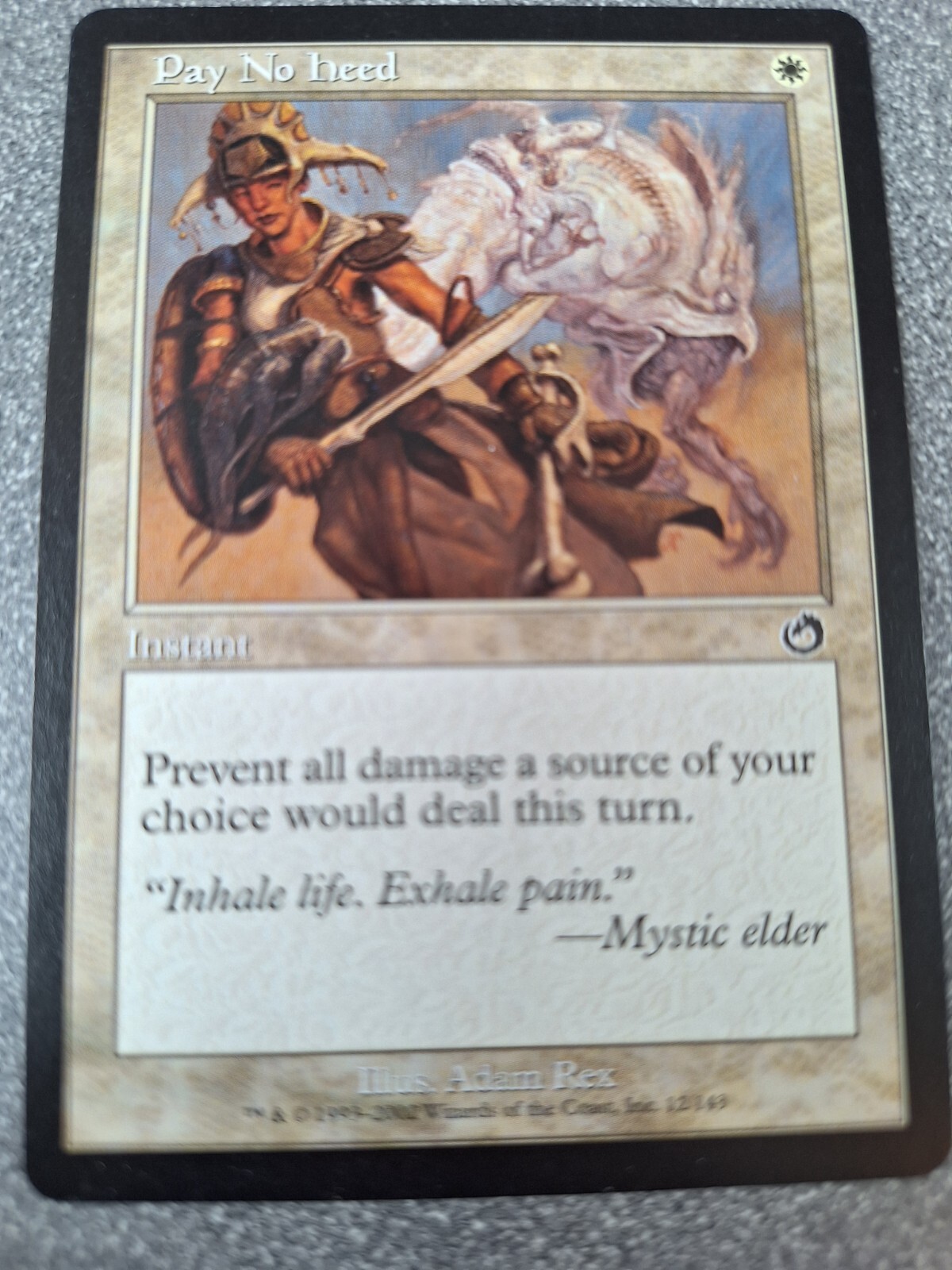 Magic the Gathering 3 card lot e600 Pay No Heed-Warning-Lowland Tracker