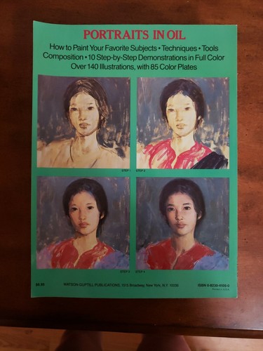 WENDON BLAKE PORTRAITS IN OIL 1ST PRINT THE ARTISTS PAINTING LIBRARY1980 NM