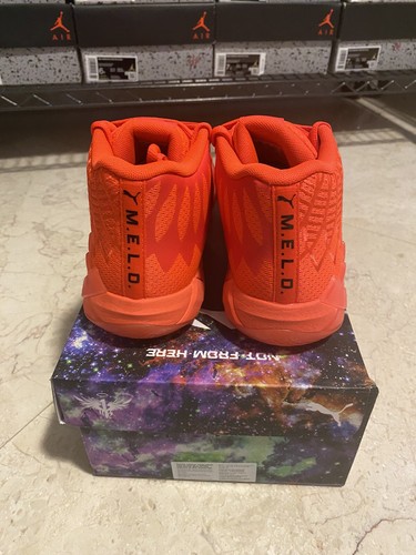 Pre-owned Puma Mb.01 Lamelo Ball Red Blast Basketball Shoes 377237-02 - All Sizes