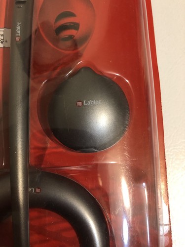Labtec Desk Mic 524 Microphone For PC Desktop Computers Voice & Video Chat